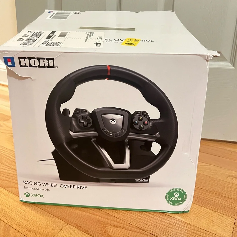 Racing Wheel Overdrive for Xbox Series X|S By HORI - Licensed by Microsoft